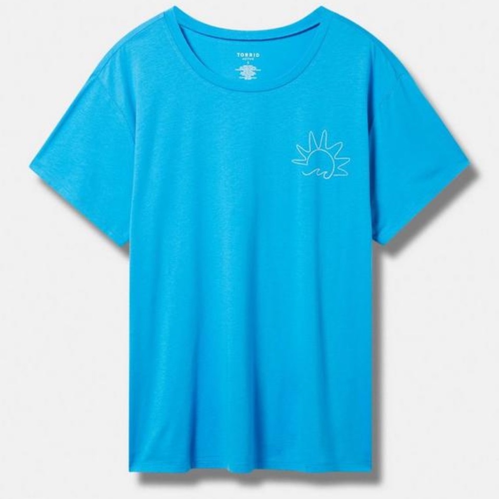 Torrid Performance Cotton Short Sleeve Tee